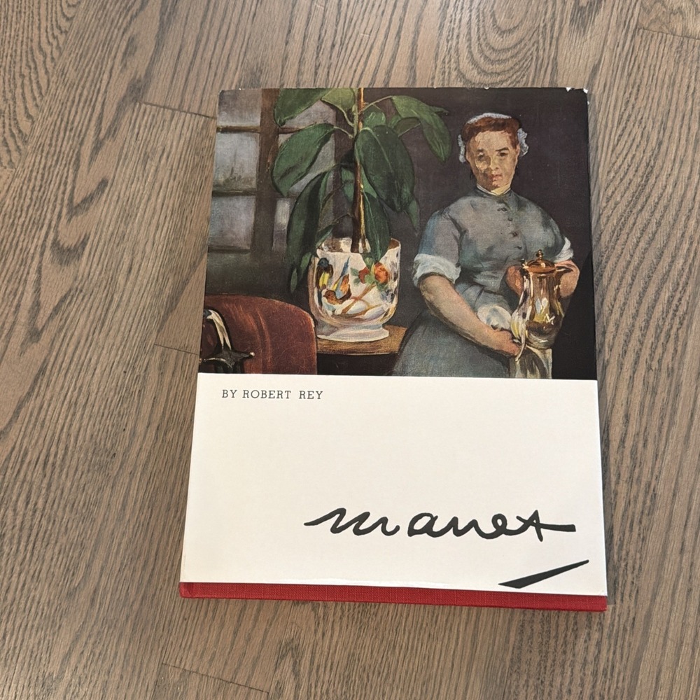 Manet HCDJ Book By Robert Rey translated from  French 1966 1st Edition Art